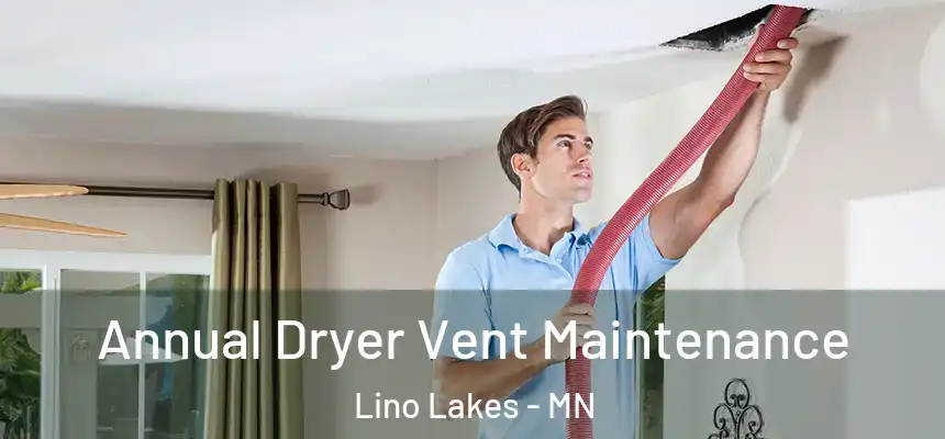  Annual Dryer Vent Maintenance Lino Lakes - MN